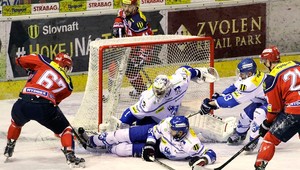Zvolen zrovnal krok s Popradom, B.Bystrica valcuje Trenčín