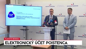 Tlačová beseda ministra Tomáša: Elektronický účet poistenca