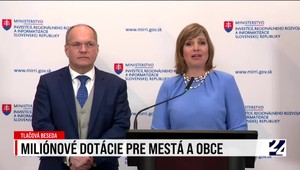 Tlačová beseda Veroniky Remišovej, ktorá reaguje na obvinenia strany Hlas-SD