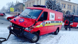 V Prešove sa zrazilo hasičské auto s autobusom