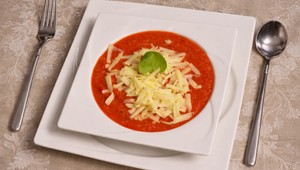 Pečená paradajková polievka