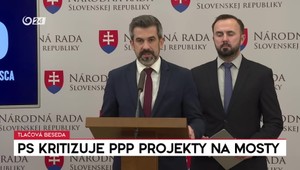 Tlačová beseda PS ku kritike PPP projektov na mosty