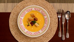 Zeleninová krémová polievka