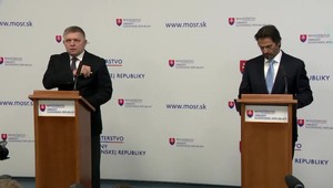 Tlačová beseda premiéra Fica na ministerstve obrany
