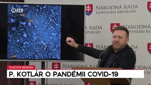 Tlačová beseda Petra Kotlára o pandémii Covid-19