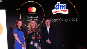 Tri prvenstvá pre dm v súťaži Mastercard Obchodník roka 2022
