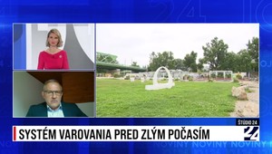 Štúdio 24: Systém varovania pred zlým počasím