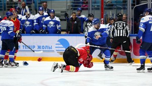Exemplárny trest! Ryspajev z Barysu dostal od KHL doživotný dištanc