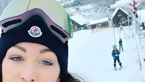 Agáta opäť šokuje! S poriadnym tehotenským bruchom sa vybrala snowboardovať!