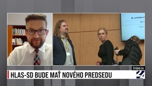Štúdio 24: strana Hlas-SD bude mať nového predsedu
