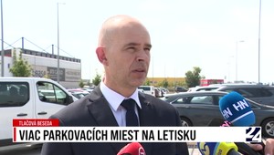 Tlačová beseda o parkovacích miestach na bratislavskom letisku