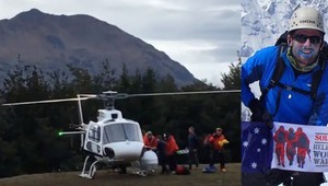 Horolezec strávil štyri noci na zasneženej hore