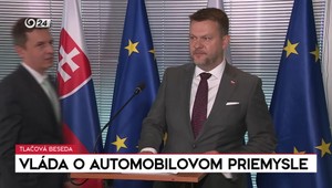 Tlačová beseda vlády po mimoriadnom rokovaní o automobilkách