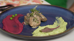 Hlavné jedlo: Ukvíkané farebné