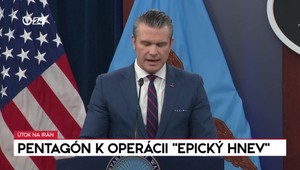 Tlačová beseda Pentagónu k operácii "Epický hnev"
