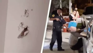 Čudný zvuk a ľudský prst v stene kúpeľne ho vydesili k smrti