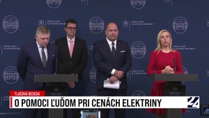 Tlačová beseda premiéra Fica o pomoci ľuďom pri cenách elektriny