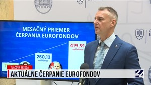 Tlačová beseda o aktuálnom čerpaní eurofondov