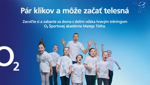 O2 Športová akadémia Mateja Tótha spúšťa Telesnú na doma. Zacvičte si spolu s vašimi deťmi