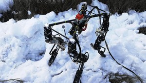 Štvornohý robot DyRET sa učí chodiť revolučným spôsobom