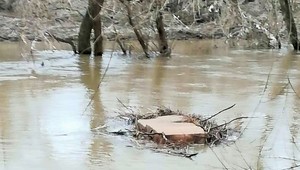 Kreatívni pašeráci. Po rieke pustili plťku so zamaskovanými kartónmi cigariet