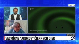 Spektrum 24 o vesmírnych akordoch čiernych dier