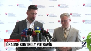 Tlačová beseda o úradnej kontrole potravín