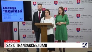 Tlačová beseda strany SaS o transakčnej dani