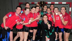 Hádzanárky ŠKP Bratislava po tretí raz v poradí s majstrovským titulom