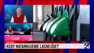 Štúdio 24 o tom, kedy natankujeme lacnejšie