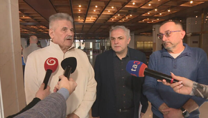 Tlačová beseda po rokovaní zástupcov koalície