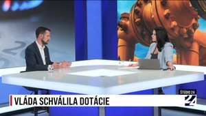 Štúdio 24: Vláda schválila dotácie