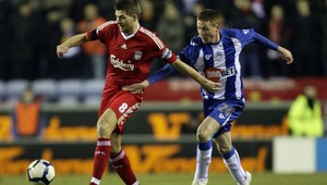 Nečakaný triumf Wiganu nad Liverpoolom