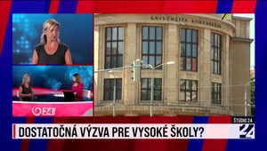 Štúdio 24 o tom, či je výzva pre vysoké školy dostatočná