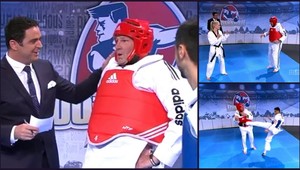 Moderátor (66) zosmiešňoval taekwondo. Dostal preto nakladačku