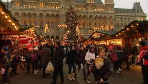 Vianočné trhy vo Viedni. Takto to tam vyzerá...