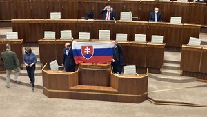 V parlamente rokujú o obrannej zmluve, tisícky protestujúcich vytvorili živú reťaz