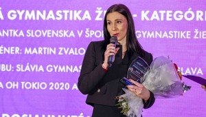 Galavečer Gymnasta roka patril juniorským medailistkám aj pani Kundrátovej