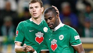 Grafite najlepším hráčom Bundesligy, trénerom Felix Magath