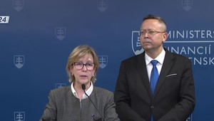 Tlačová beseda ministra financií po rokovaní s Eurokomisárkou