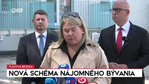 Tlačová beseda: Nová schéma nájomného bývania