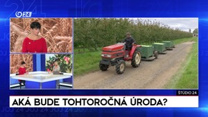 Štúdio 24: Aká bude tohtoročná úroda?
