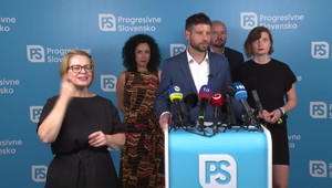 Tlačová beseda strany Progresívne Slovensko k aktuálnej politickej situácii