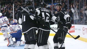 Gáborík pri streleckej chuti! Dvakrát napol sieť Edmontonu