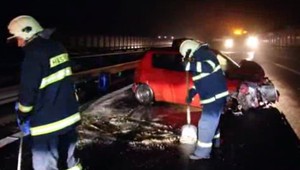 Reťazová havária na R1. Môže za to poľadovica