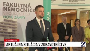 Tlačová beseda ministra Šaška o aktuálnej situácii v zdravotníctve