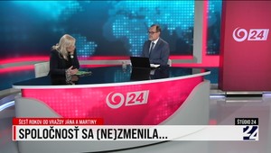 Štúdio 24 s Ivetu Radičovou o zmenách v slovenskej spoločnosti 6 rokov po vražde