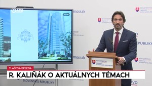 Tlačová beseda Roberta Kaliňáka o aktuálnych témach