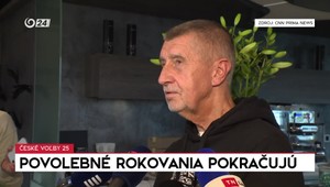 Tlačová beseda Andreja Babiša k povolebným rokovaniam