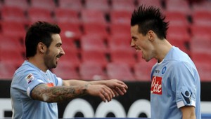 Futbal: Neapol zdolal Sampdoriu 4:0, Hamšík strelil gól, Kucka odohral celý duel